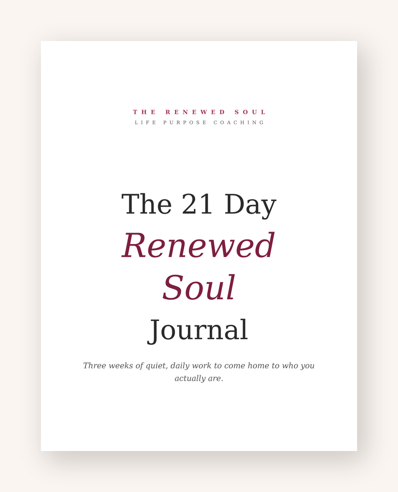 The 21-Day Renewed Soul Journal
